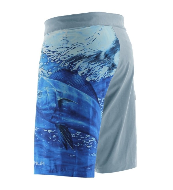 Kscott Double Down Board Short- Color: Ice Blue (H2000008ibl) - Ice ...