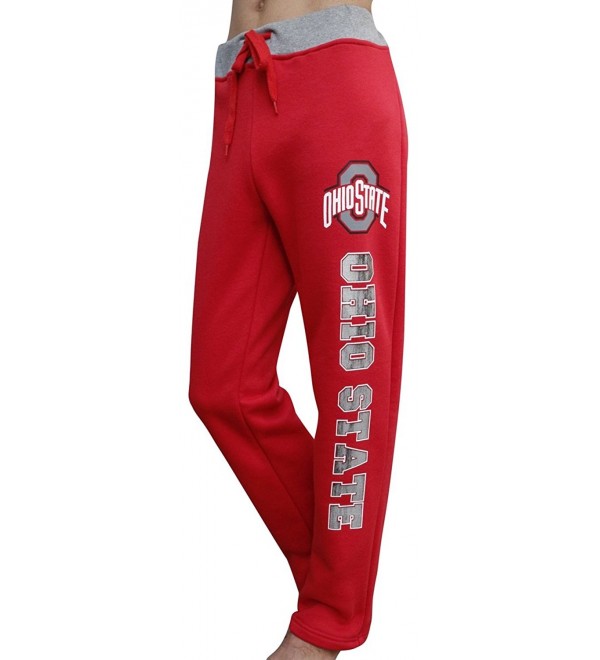 Women's Ohio State Buckeyes Sporty Sweatpants Pajamas Trousers - Red ...