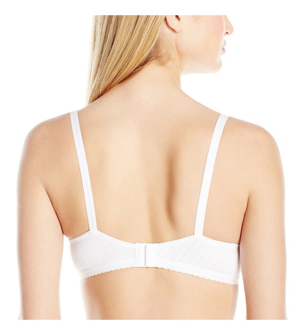 Womens Fleece Lined Wirefree Softcup Bra White Ce11em42u41 