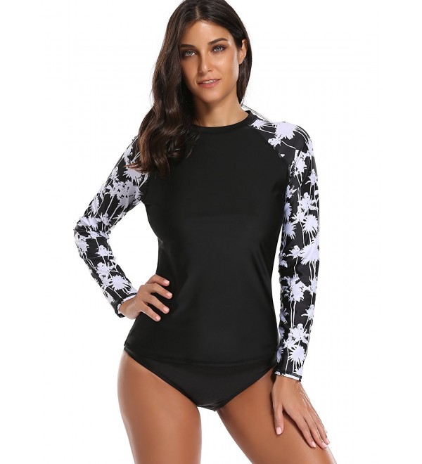 ladies rash guard swim shirts