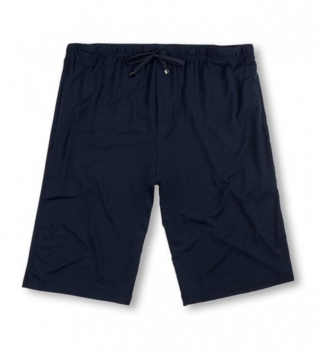 Men's Luxury Micro Modal Sleeping Shorts Lounge Pant - Peacoat ...