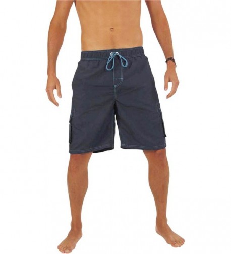 Norty Swim Mens Turquoise 39956 Large
