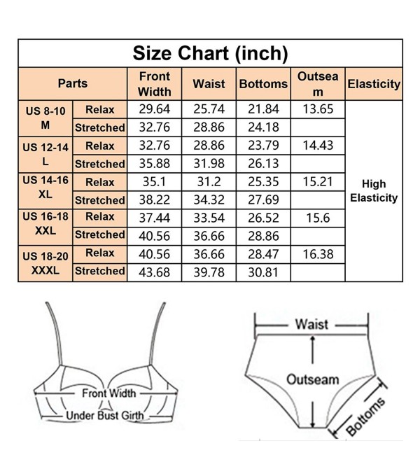 Plus Size High Waisted Swimsuits Bathing Halter Tankini Swimwear For ...