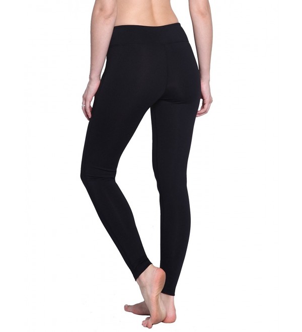 Womens Legging Hidden See through - Black-Legging - CW12O41EVWG