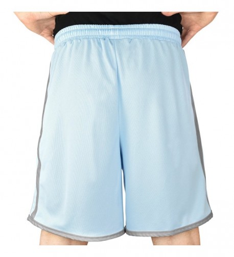 Men's Shorts Mesh Athletic Short by With Reflective Stripes With ...