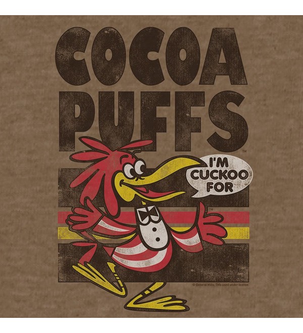 I'm Cuckoo for Cocoa Puffs T-Shirt - Sonny Cuckoo Bird Shirt - C812NSDXHR9