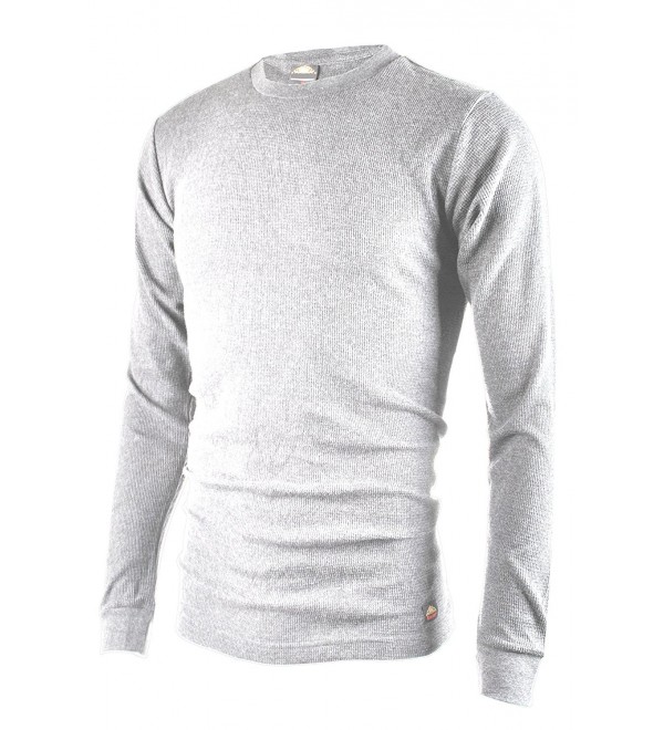 men's thermal crew neck shirt