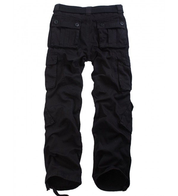 Men's Wild Cargo Pants - Black - CT11B320EHZ