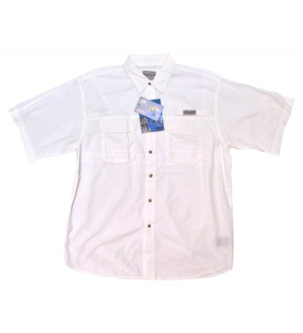 Bimini Flats II Short Sleeve Shirt - White - C3118S5SB1L