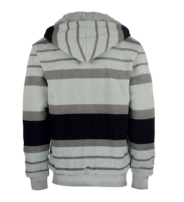 stussy stripe sherpa hoodie