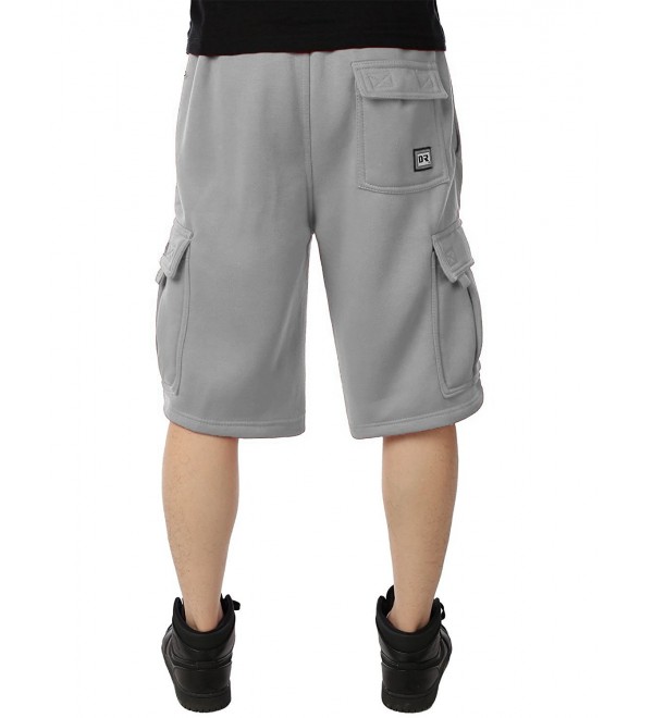 mens cargo sweat shorts