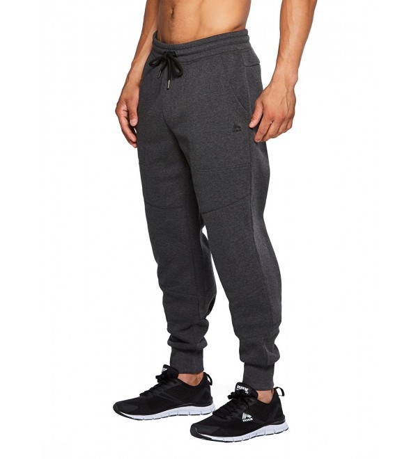 Active Men's Fleece Lined Jogger - Charocal Heather Combo - CB185RS8HLN