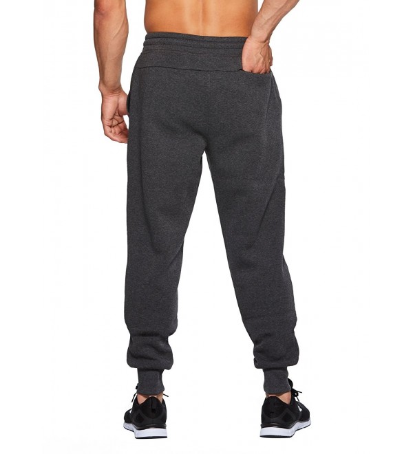 Active Men's Fleece Lined Jogger - Charocal Heather Combo - CB185RS8HLN