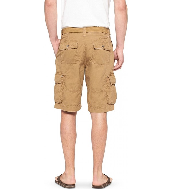 Mossimo Men's Belted Cargo Shorts - Brown - CS189TG2HLL