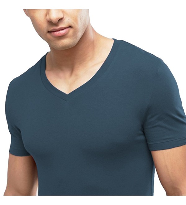 light blue muscle fit shirt