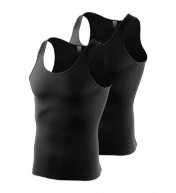 SANQIANG Cotton Sleeveless Muscle Undershirts